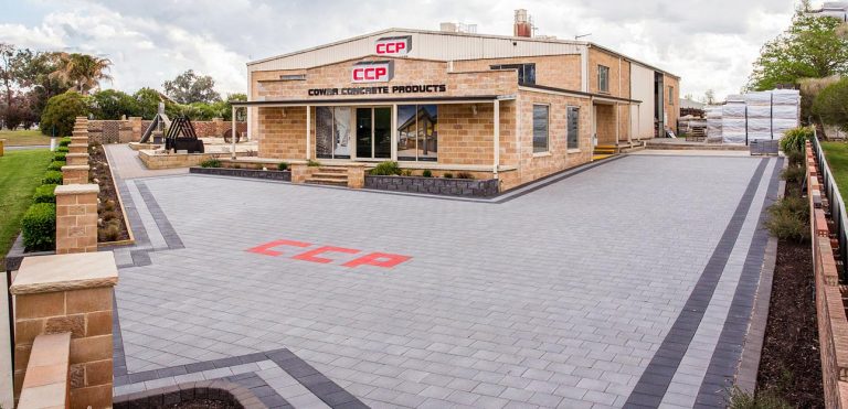 cowra concrete products headquarters paving showcase