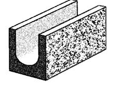 20.112 bond beam split face block